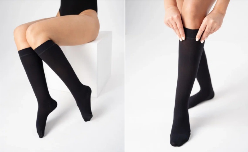 Как одеть компрессионные гольфы Как одеть компрессионные гольфы