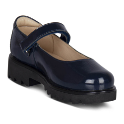 TW-200 (цв.8-синий) Туфли (Ремень на велкро)