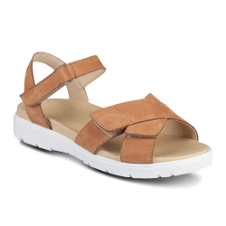 DTD-100 (цв.21-охра) Туфли летние открытые (пят. Ремень. На велкро) DTD-100 (цв.21-охра) Туфли летние открытые (пят. Ремень. На велкро)