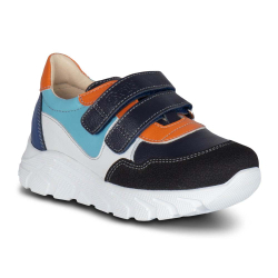 TW-338 (цв.13-синий/мультиколор) Полуботинки (Два ремня на велкро) TW-338 (цв.13-синий/мультиколор) Полуботинки (Два ремня на велкро)