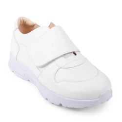 DTD-403 (цв.Б-белый) Полуботинки спортивные (шир.ремень велкро)