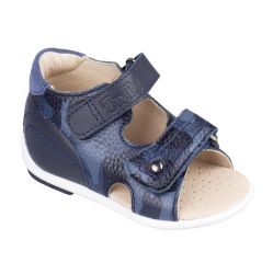 TW-139 (цв.9-синий камуфляж) Сандалеты ортопедические малосложные