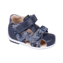 TW-232 (цв.17-синий камуфляж) Туфли (закр.нос,натур.кожа)