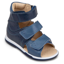 TW-179 (цв.10-синий/джинс) Туфли (Три ремня на велкро (липучке)) TW-179 (цв.10-синий/джинс) Туфли (Три ремня на велкро (липучке))