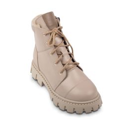 TW-564 (цв.3-бежевый) Ботинки (шнурки и молния) TW-564 (цв.3-бежевый) Ботинки (шнурки и молния)