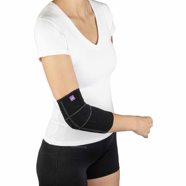 Бандаж локтевой с силиконовыми вставками Т.34.04 (Т-8204) Trives Бандаж локтевой с силиконовыми вставками Т.34.04 (Т-8204) Trives