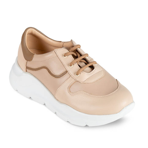 Женские ортопедические кроссовки DTD-400-БЖ  DOCTOR THOMAS