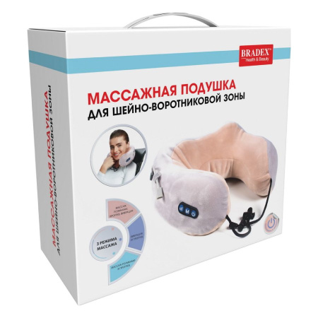 Массажная подушка для шеи KZ0557  Массажная подушка для шеи KZ0557