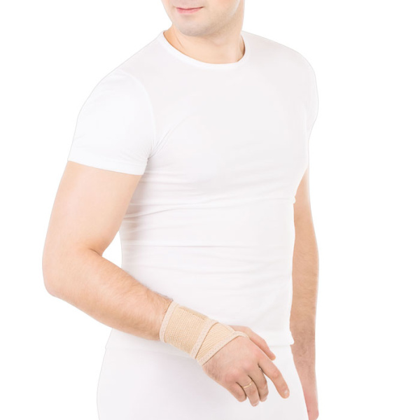 Бандаж на лучезапястный сустав Т.36.02 (Т-8302) Trives Бандаж на лучезапястный сустав Т.36.02 (Т-8302) Trives