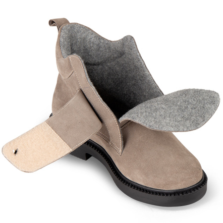 Ботинки женские ортопедические утепленные на липучке DTD-560-4  Dr. Thomas