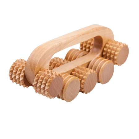 Массажер "Качалка" зубчатый, деревянный МА8401  