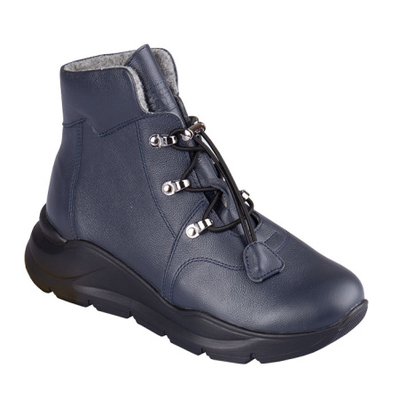 Ботинки женские ортопедические утепленные с эластичными шнурками DTD-555-3  Dr. Thomas Ботинки женские ортопедические утепленные с эластичными шнурками DTD-555-3  Dr. Thomas