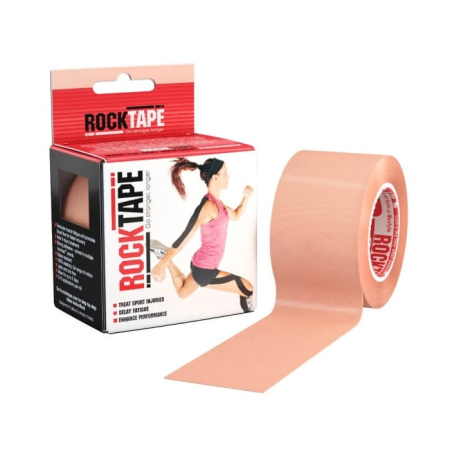 Кинезиотейп Rocktape Classis, 5смх5м, телесный  
