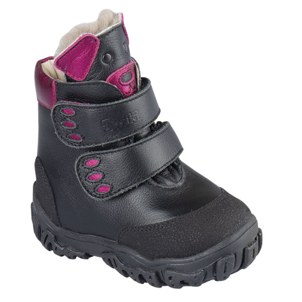 Ботинки детские утепленные с мехом TW-522-2  Twiki Ботинки детские утепленные с мехом TW-522-2  Twiki