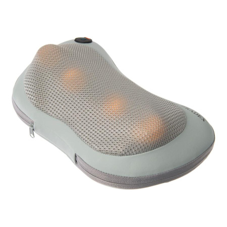 Массажная подушка с подогревом и массажем Шиацу (серая) KZ0564 